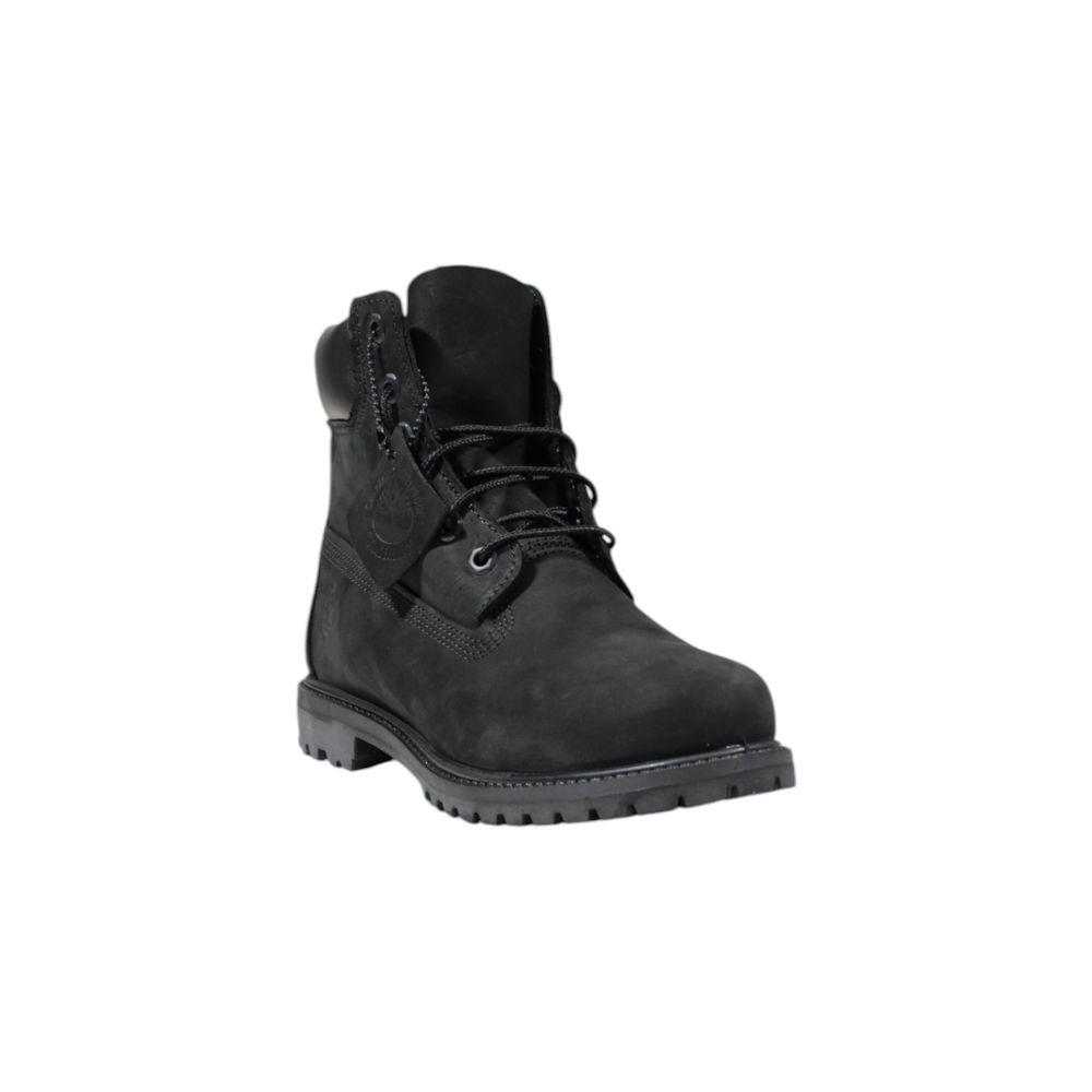 Timberland Black Leather Lace-Up Boots | Regal Royce