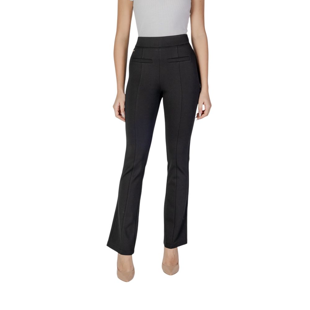 Street One Black Viscose Skinny Pants | Regal Royce