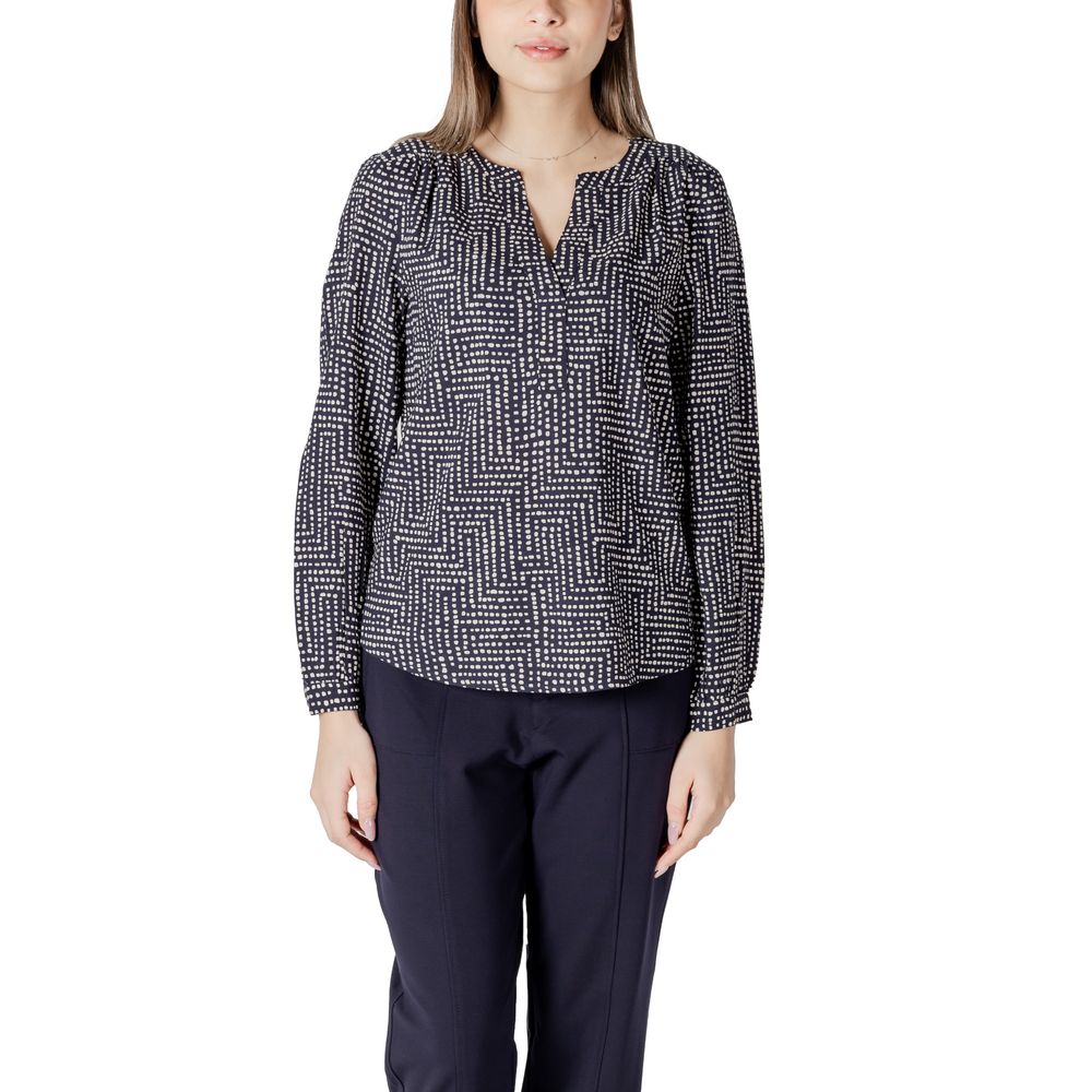 Street One Blue Viscose Blouse | Regal Royce