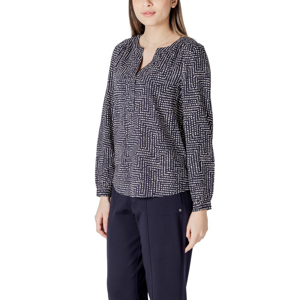 Street One Blue Viscose Blouse | Regal Royce
