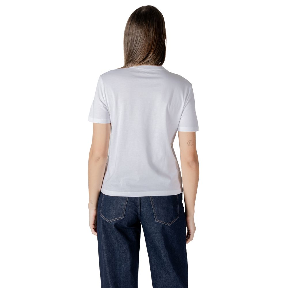 Calvin Klein Jeans White Cotton T-Shirt | Regal Royce