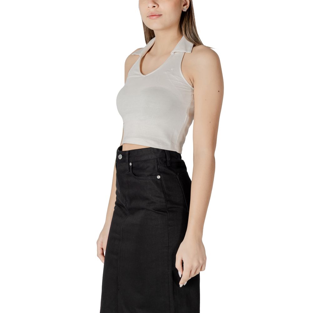 Calvin Klein Jeans Beige Cotton Top | Regal Royce