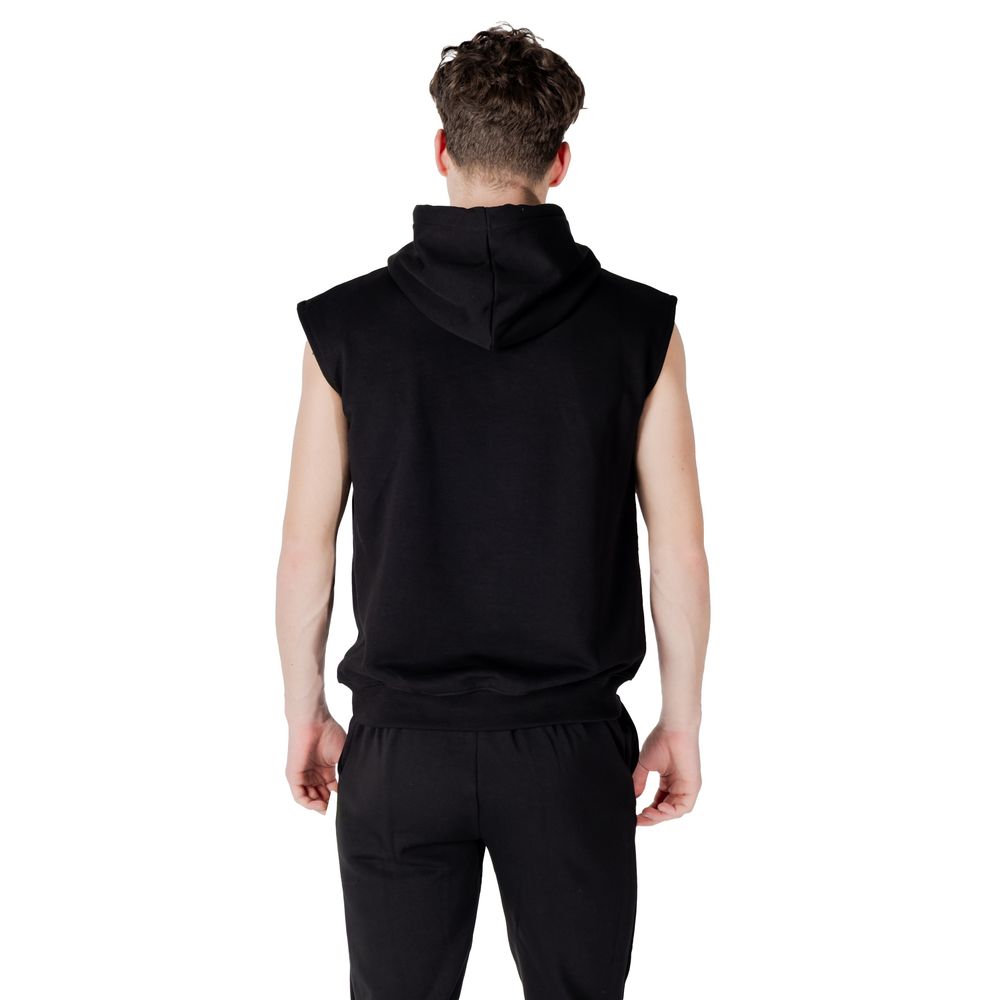 Icon Black Cotton Hoodie | Regal Royce
