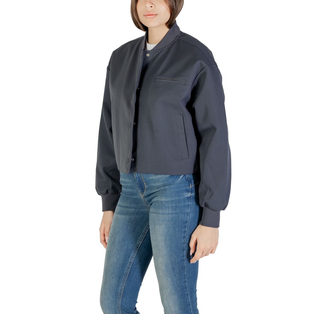 Calvin Klein Jeans Gray Recycled Polyester Bomber | Regal Royce