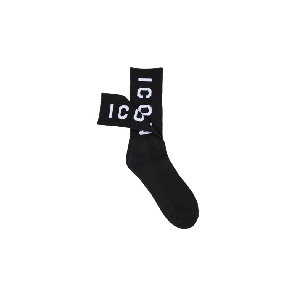 Icon Black Cotton Socks | Regal Royce