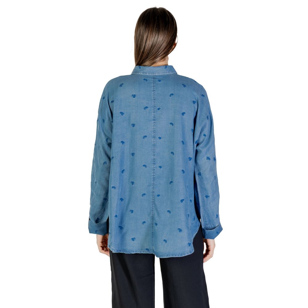 Only Blue Tencel Blouse | Regal Royce
