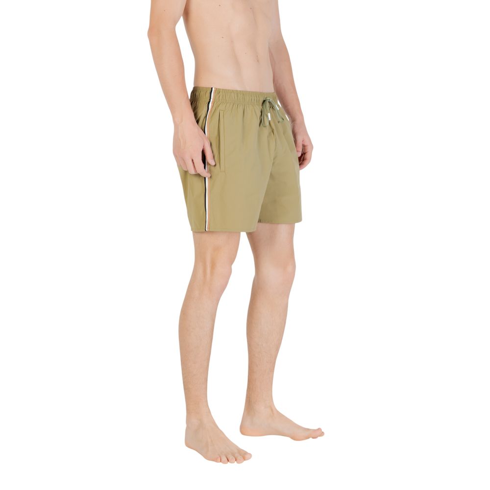 Hugo Boss Green Polyester Swim Shorts | Regal Royce