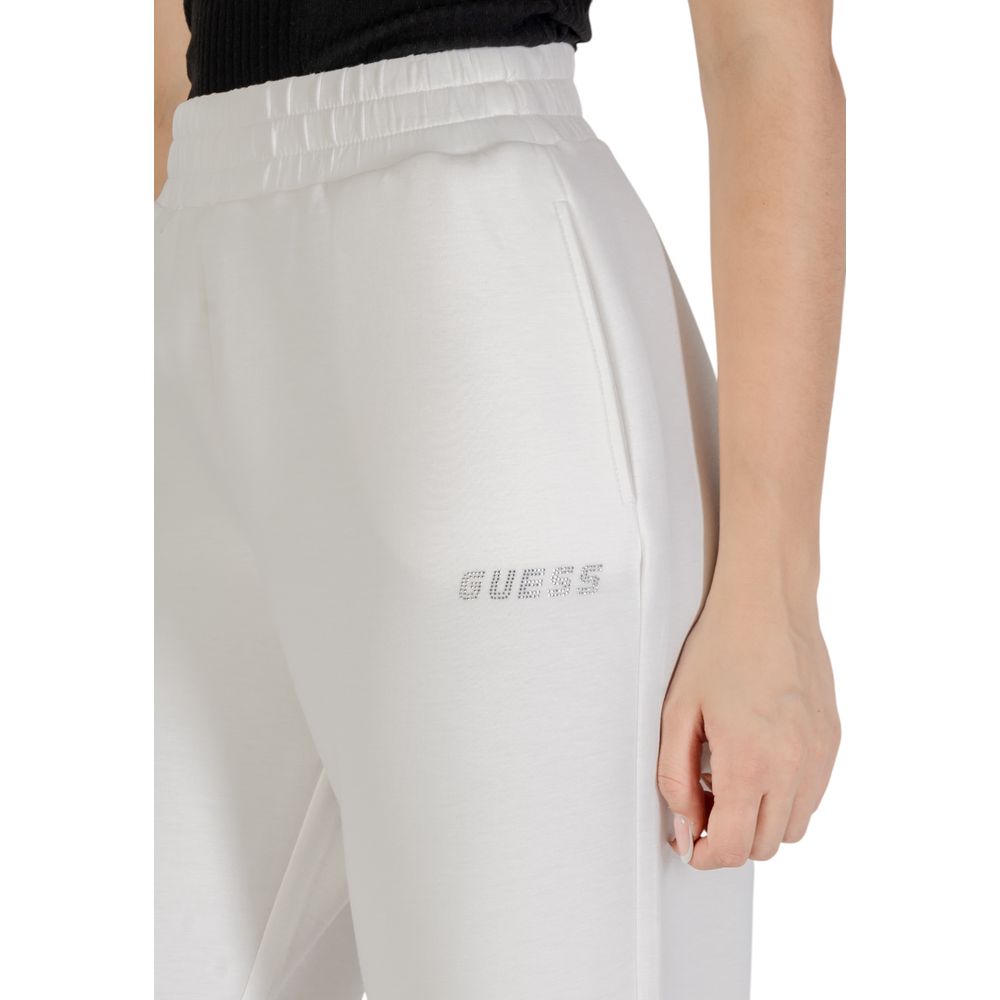 Guess Active Cream Viscose Joggers (Workout Pants) | Regal Royce
