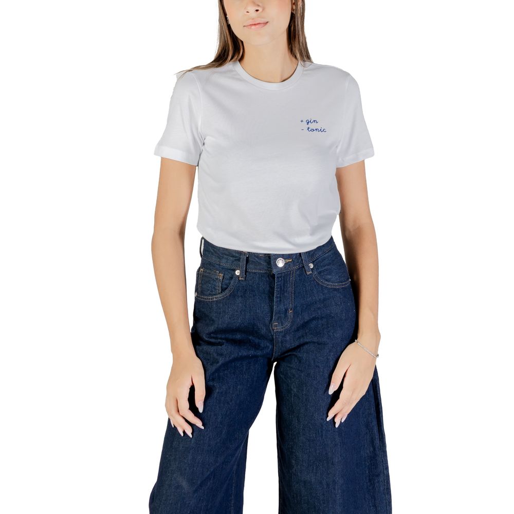 Only Bicolor Cotton T-Shirt | Regal Royce