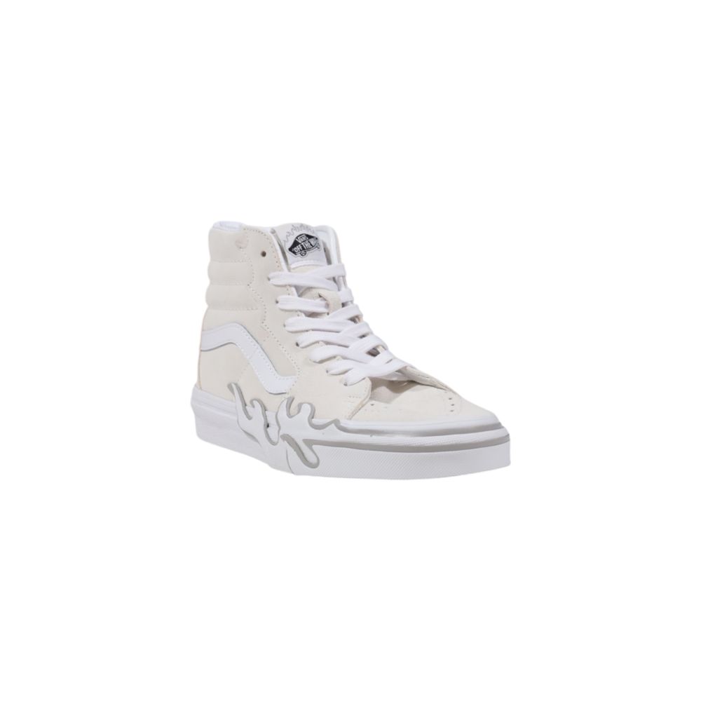 Vans White Suede Leather High Top Sneakers | Regal Royce