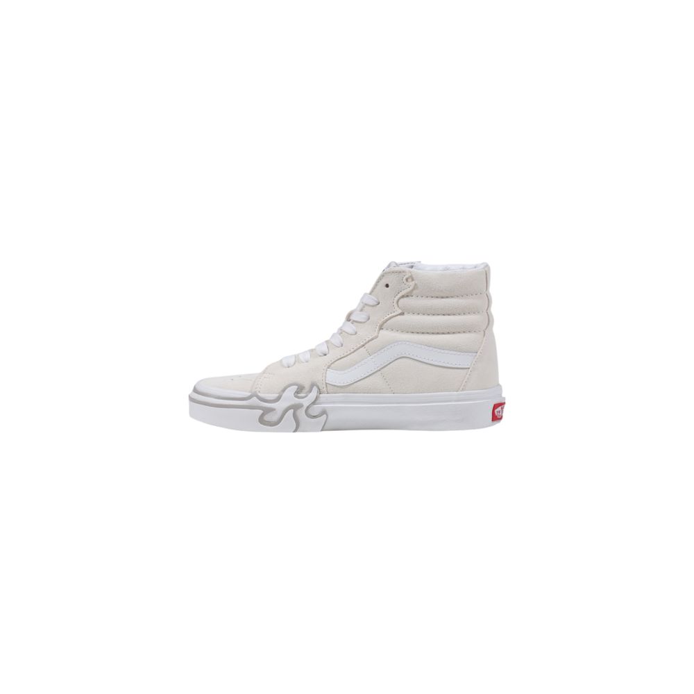 Vans White Suede Leather High Top Sneakers | Regal Royce