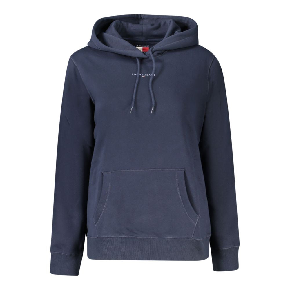Tommy Hilfiger Blue Cotton Women's Hoodie | Regal Royce