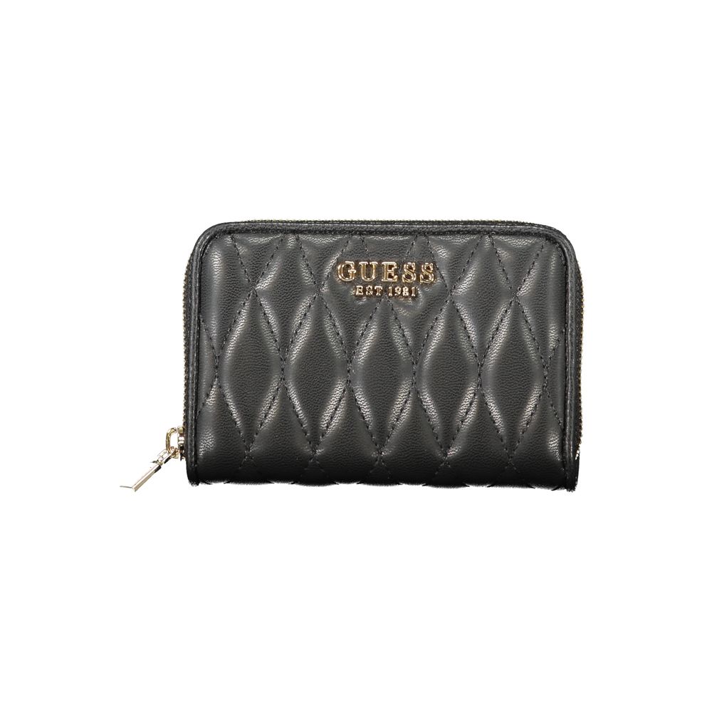 Guess Jeans Nero Poliuretano Women Wallet | Regal Royce