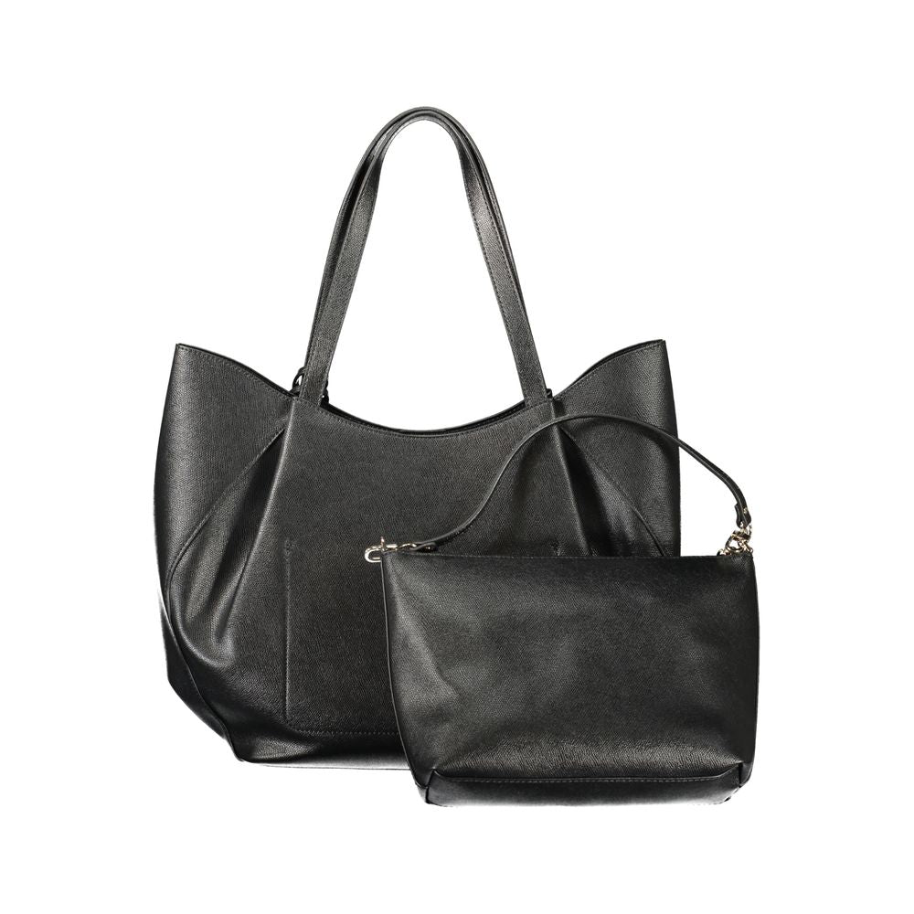 Guess Jeans Nero Poliuretano Women Handbag | Regal Royce