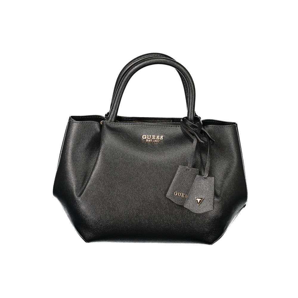 Guess Jeans Nero Poliuretano Women Handbag | Regal Royce