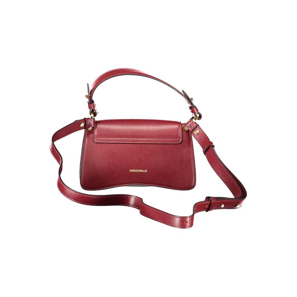 Coccinelle Rosso Leather Woman Bag | Regal Royce
