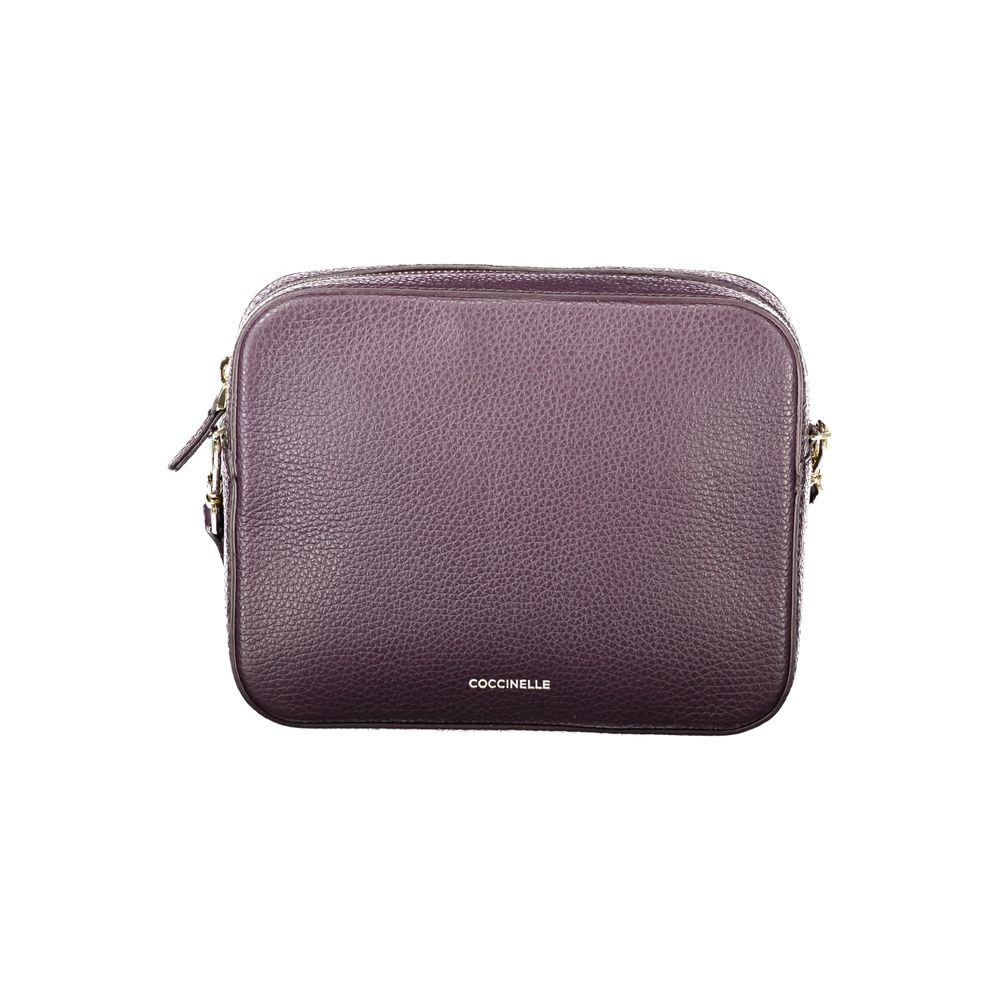 Coccinelle Purple Leather Women Handbag | Regal Royce