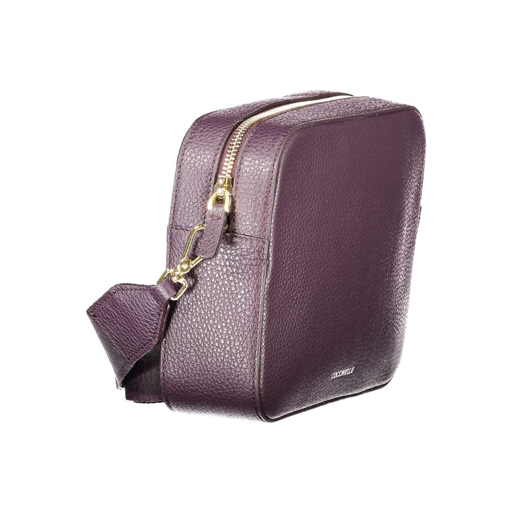 Coccinelle Purple Leather Women Handbag | Regal Royce