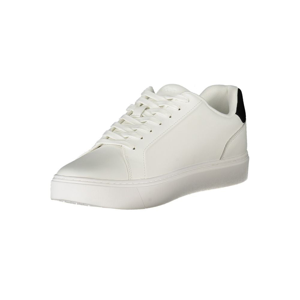 Calvin Klein Bianco Polyurethane Men Sneaker | Regal Royce