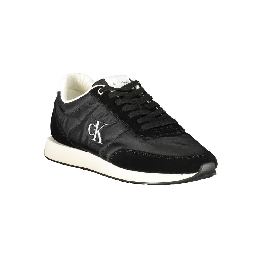 Calvin Klein Black Polyester Men Sneaker | Regal Royce
