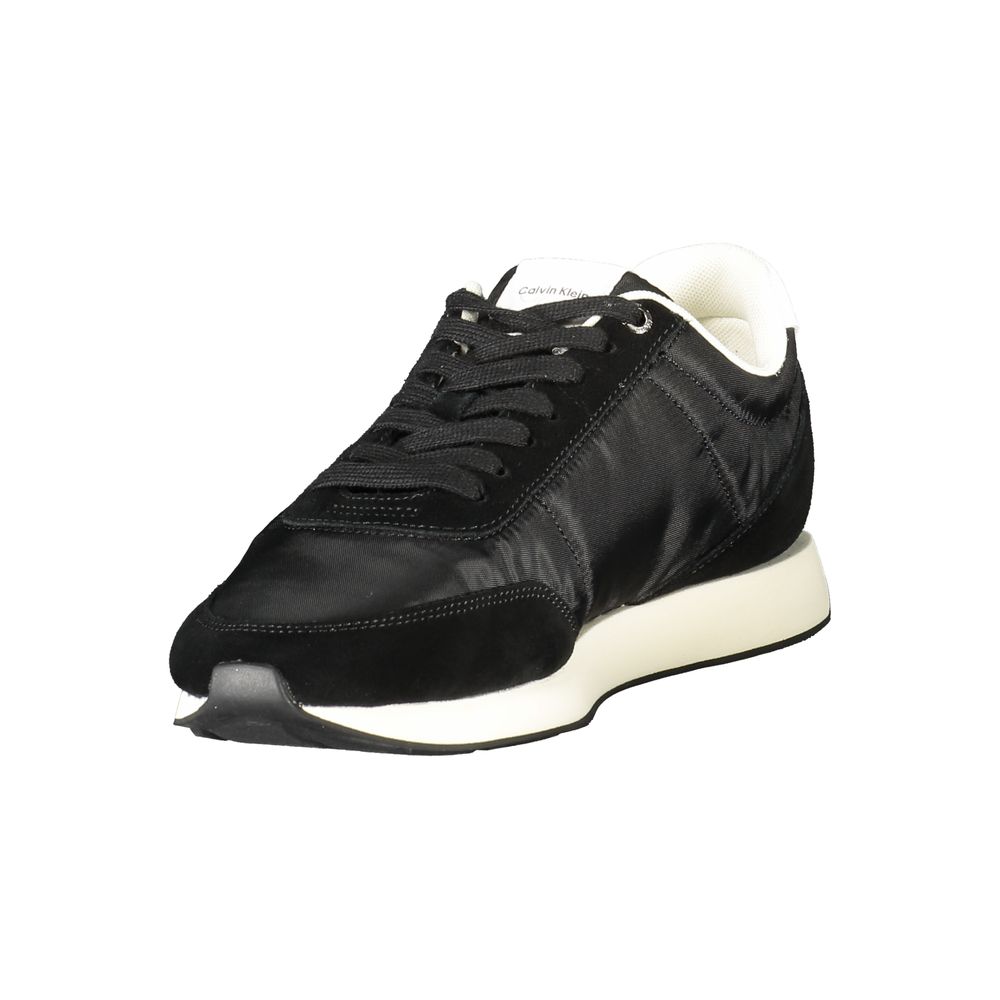 Calvin Klein Black Polyester Men Sneaker | Regal Royce