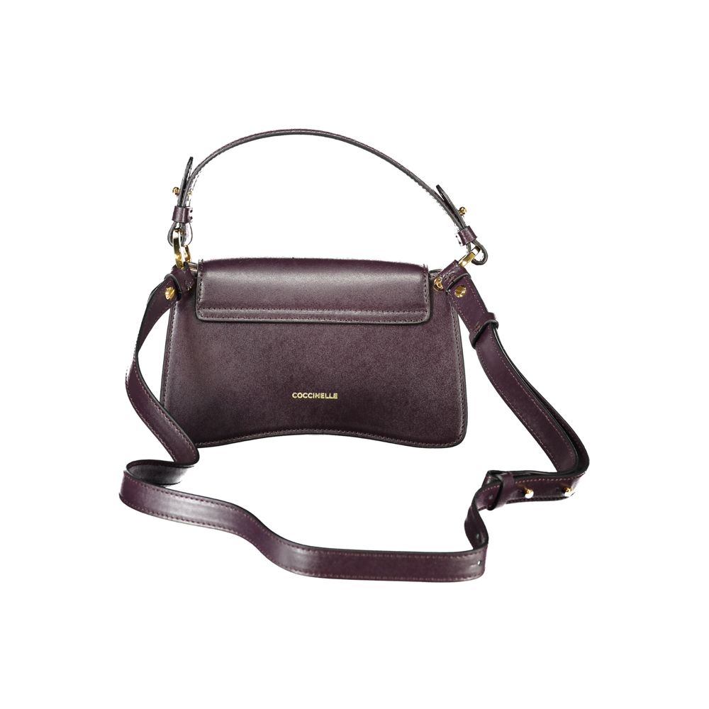 Coccinelle Purple Leather Women Handbag | Regal Royce
