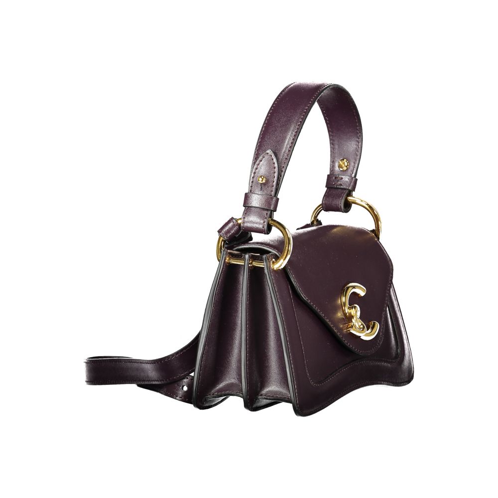 Coccinelle Purple Leather Women Handbag | Regal Royce