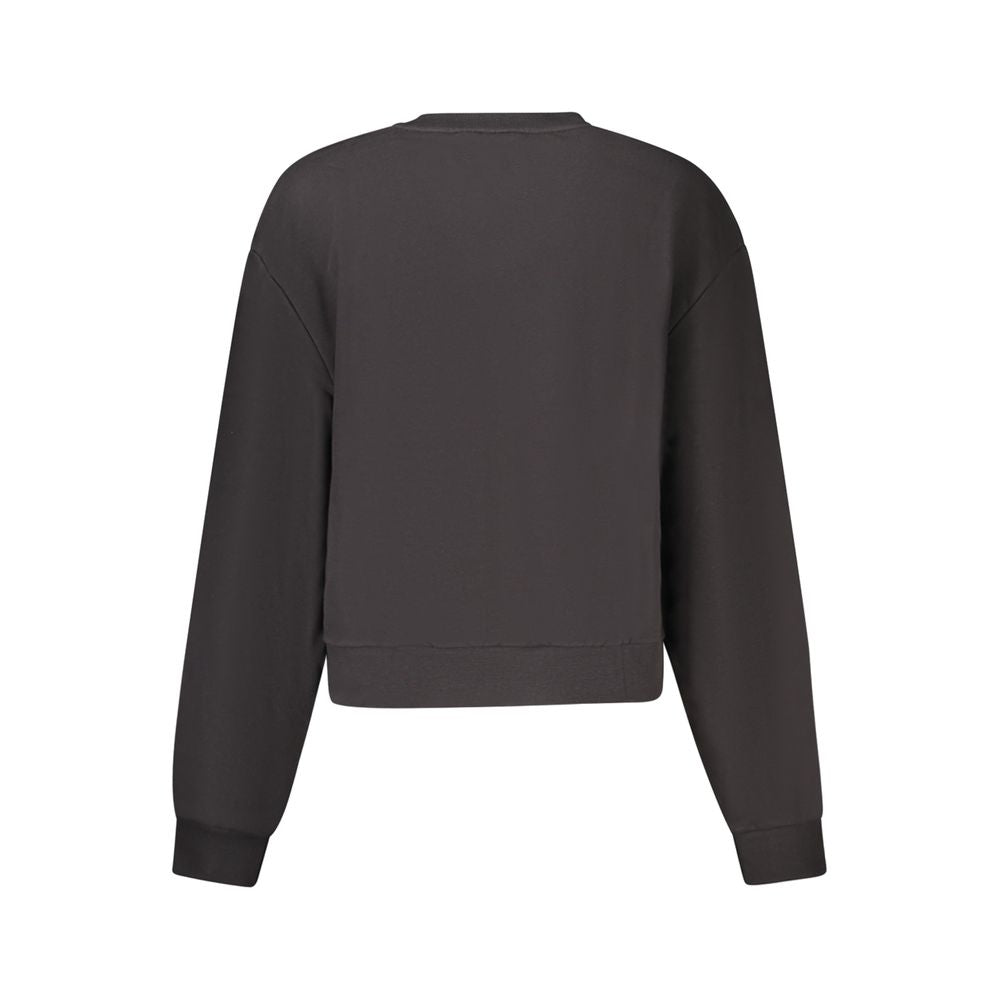 Vans Black Cotton Women's Sweatshirt | Regal Royce