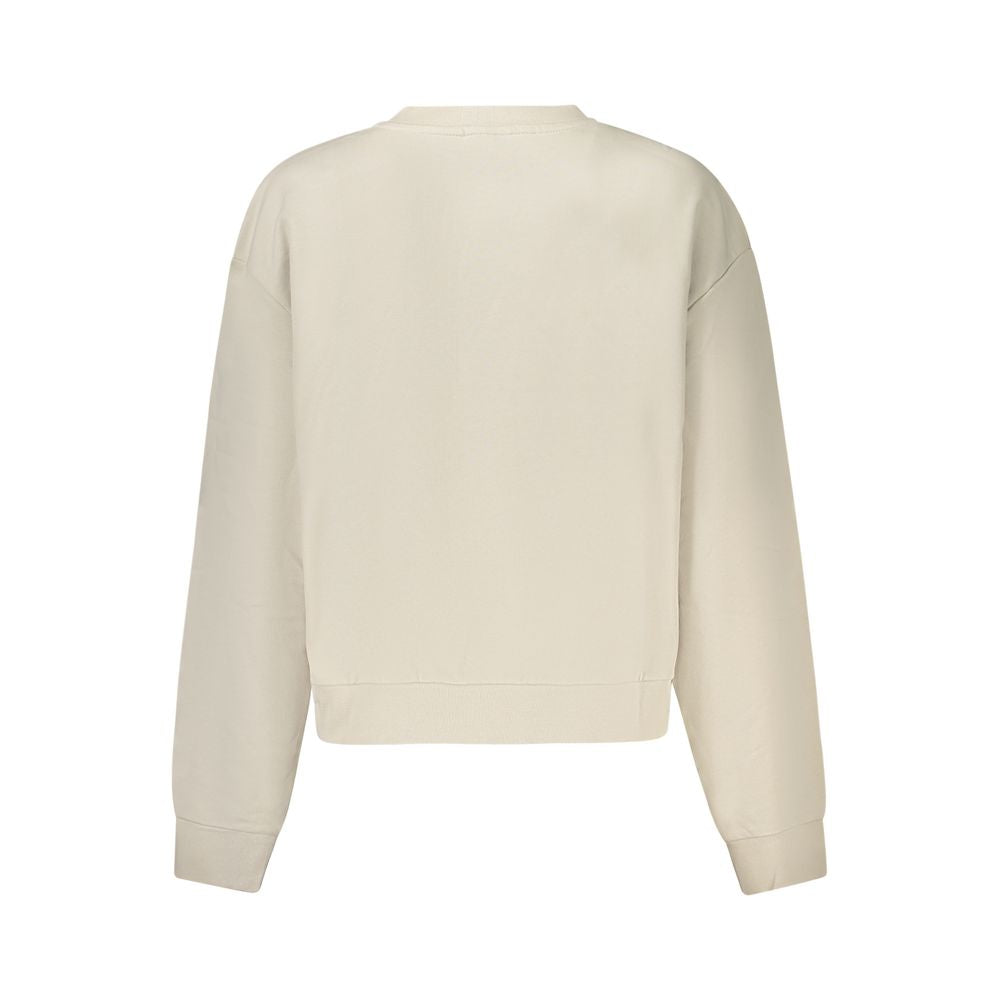 Vans Beige Cotton Women Sweatshirt | Regal Royce