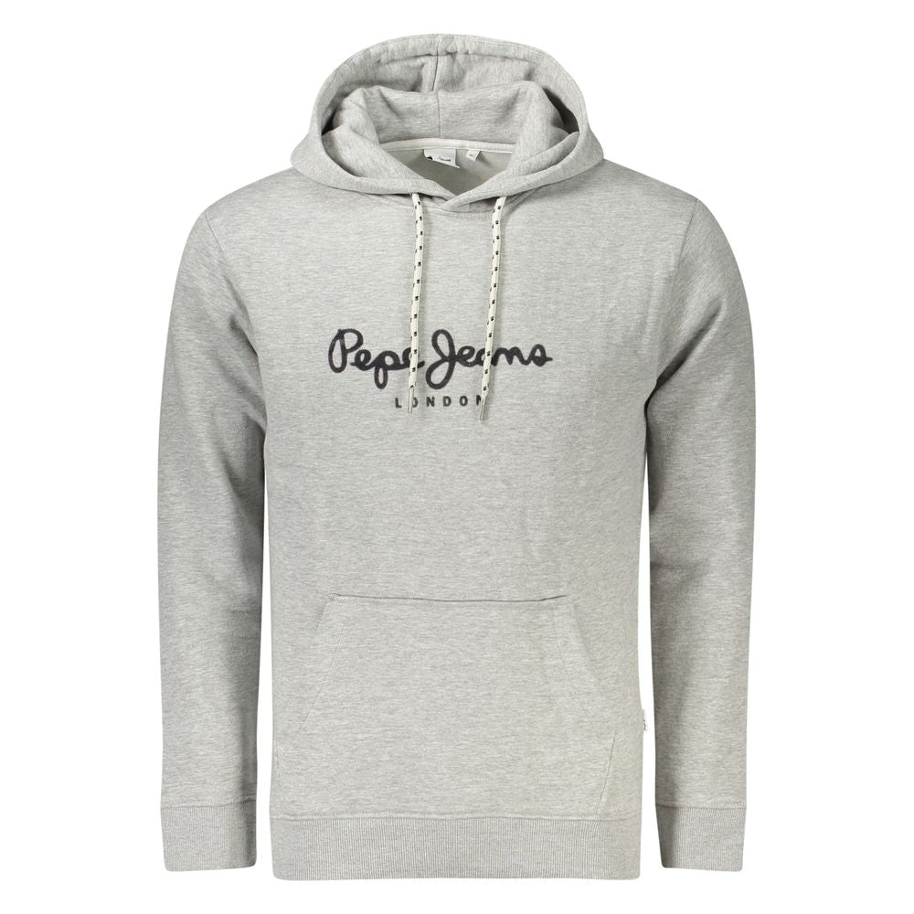Pepe Jeans Grigio Cotton Male Sweatshirt | Regal Royce
