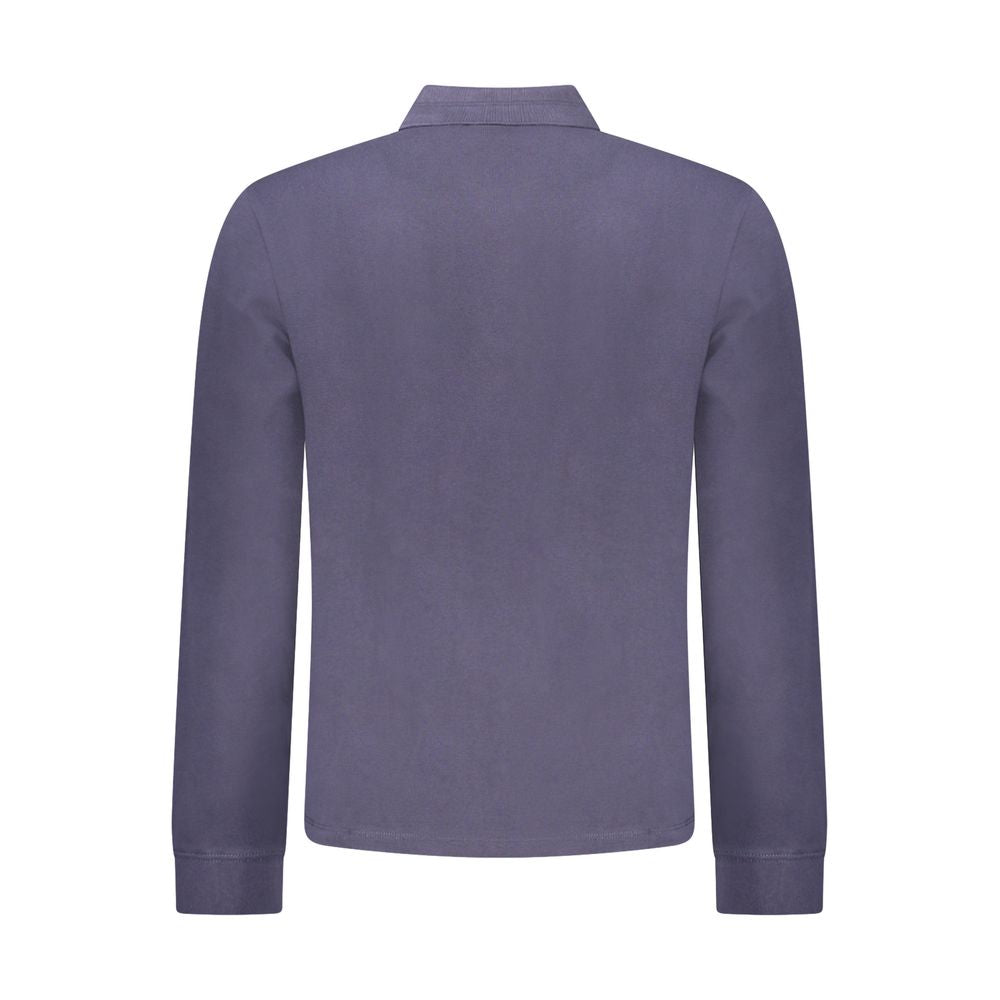 Napapijri Blue Cotton Men Polo Shirt | Regal Royce