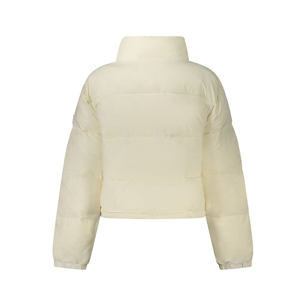 Guess Jeans Bianco Recycled Polyester Women's Jacket | Regal Royce