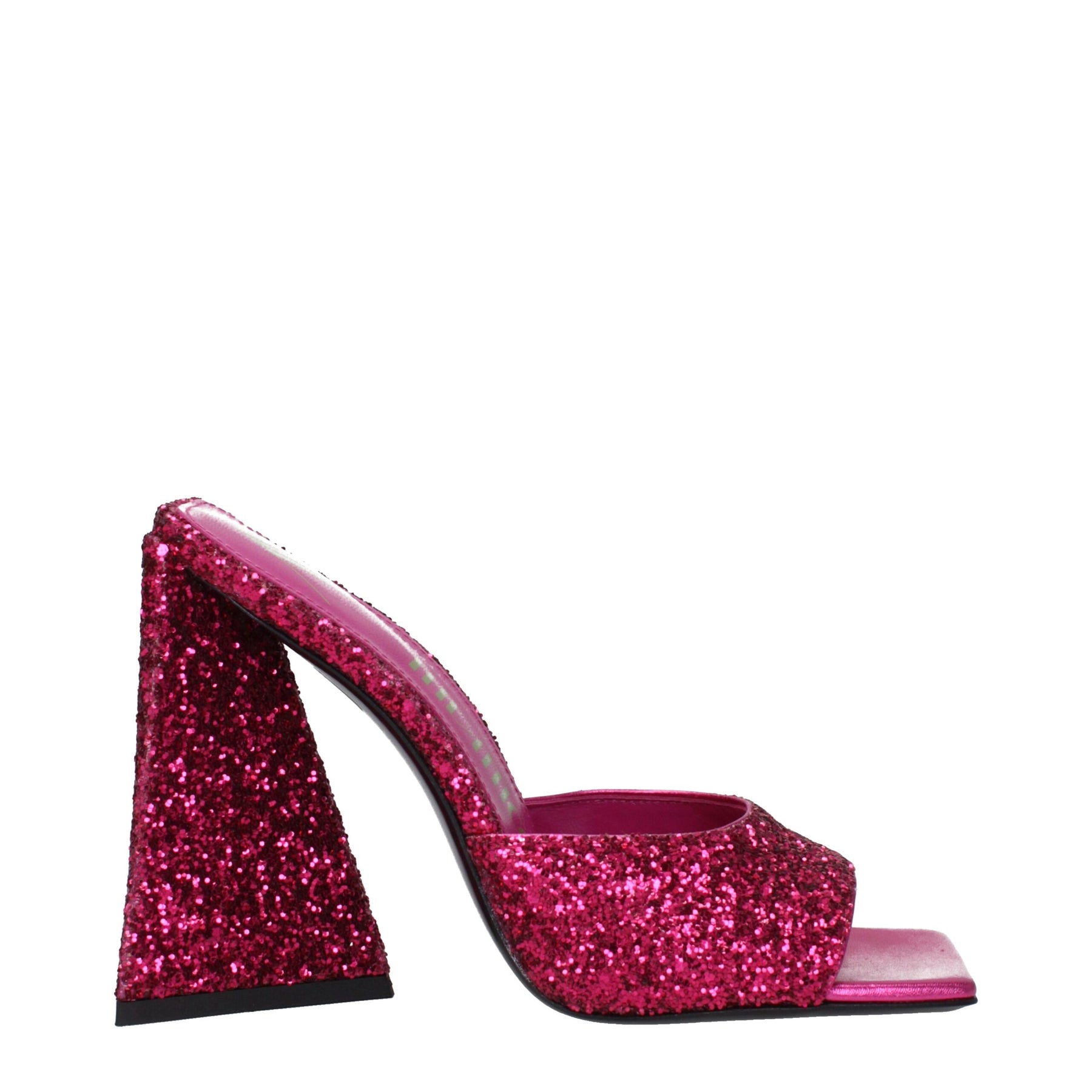 The Attico Pink Plastic Platform Sandals | Regal Royce