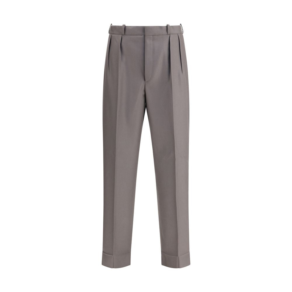 Margiela Bicolor Fleece Wool Dress Pants | Regal Royce