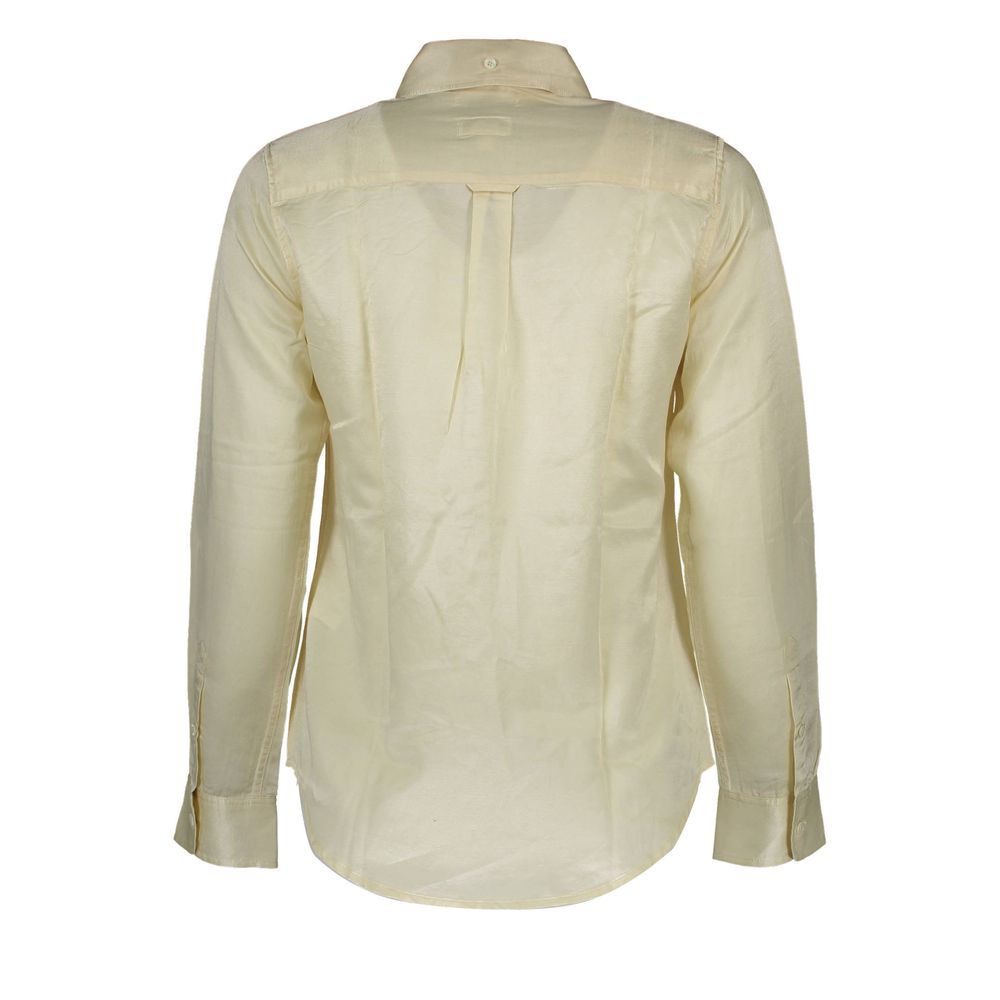 Gant Beige Cotton Women Shirt | Regal Royce