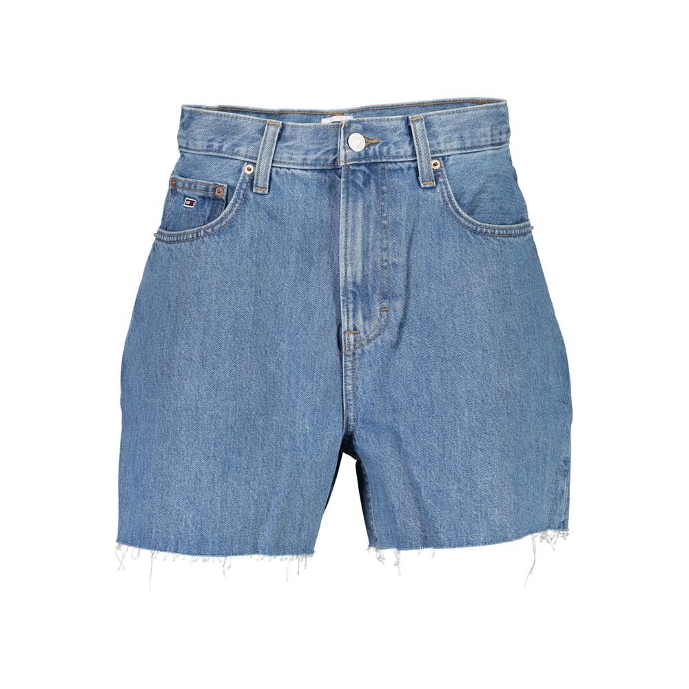 Tommy Hilfiger Blue Cotton Women Short | Regal Royce