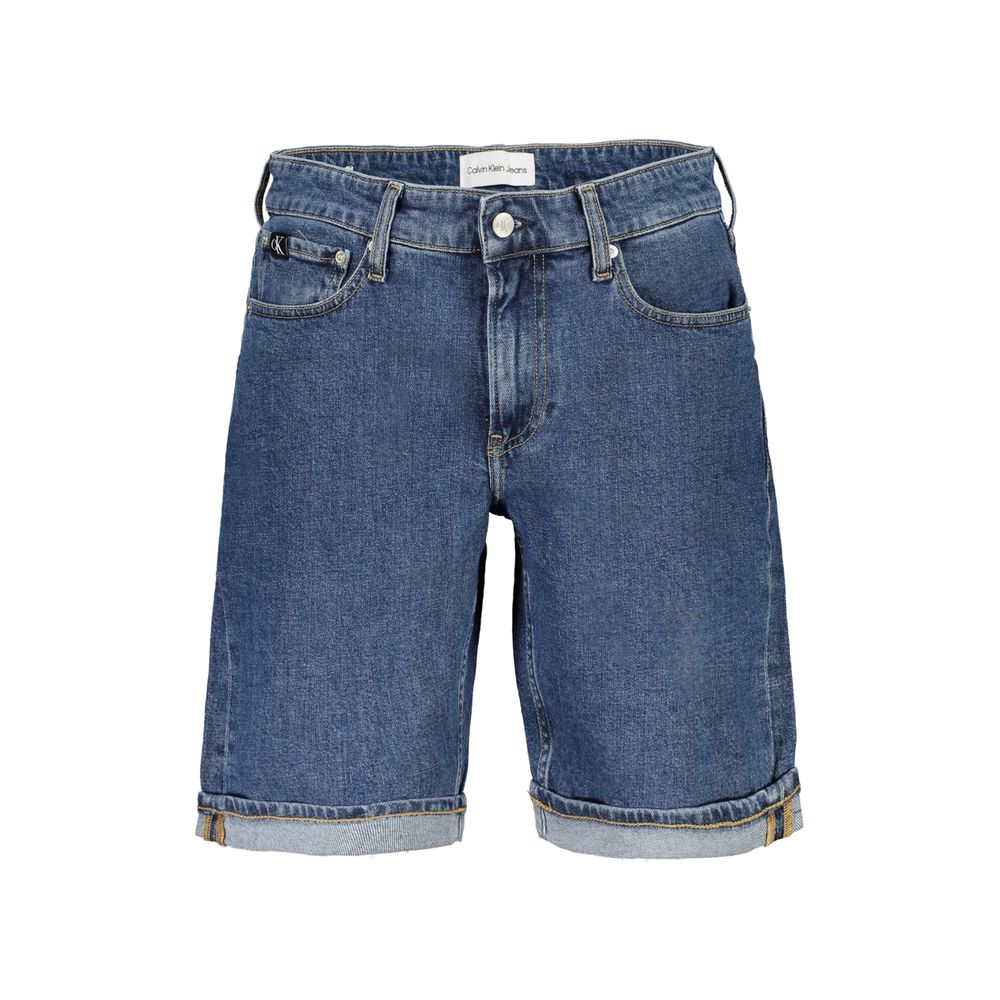 Calvin Klein Blu Cotton Men Short | Regal Royce
