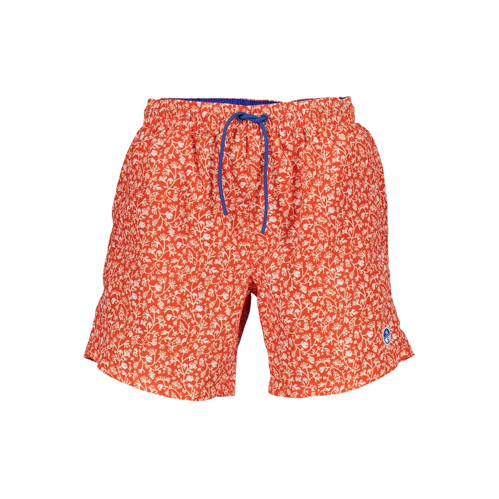 North Sails Red Polyester Men's Swim Boxer | Regal Royce