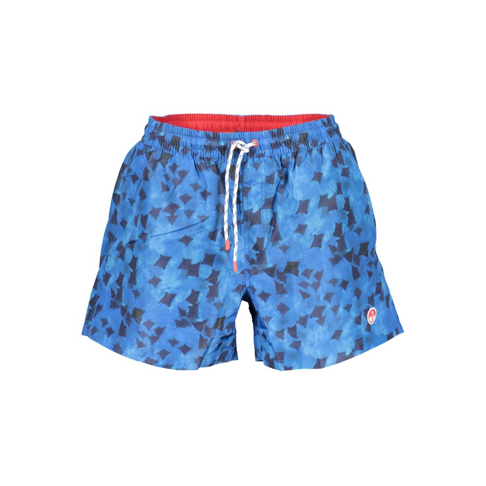 North Sails Blue Polyester Men's Swim Trunk | Regal Royce