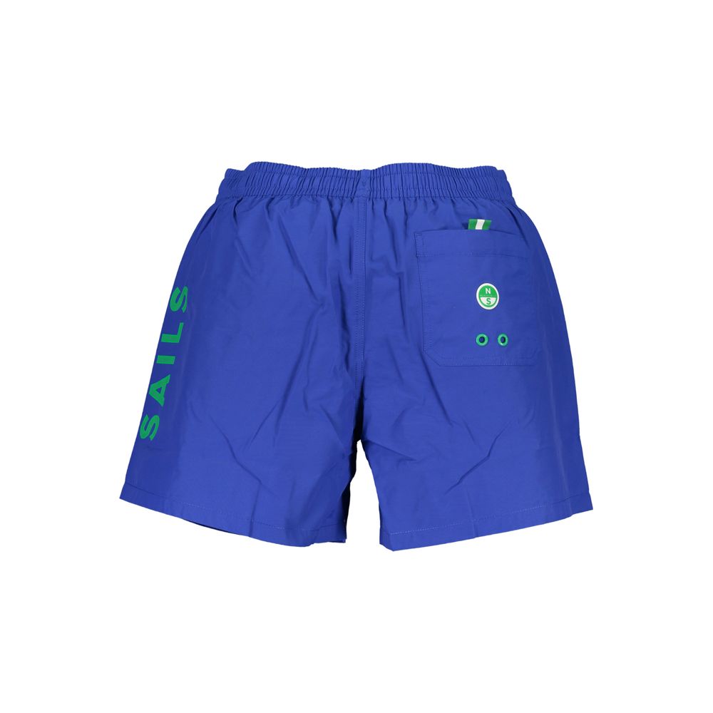 North Sails Blue Organic Cotton Men's Swim Boxer | Regal Royce