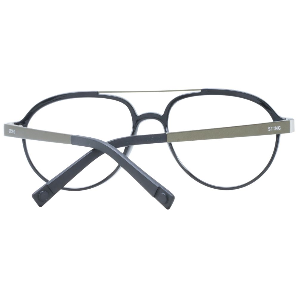 Sting Black Plastic Glasses (Frames) | Regal Royce