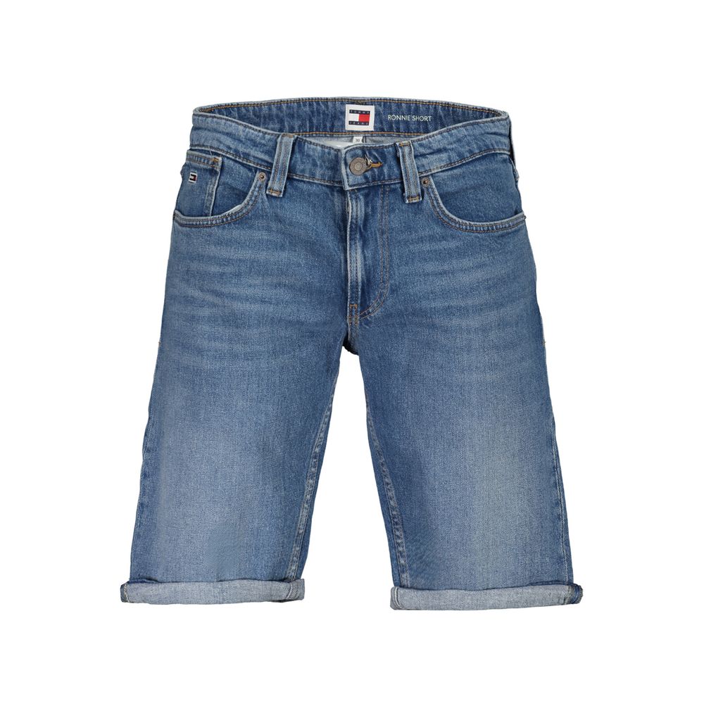 Tommy Hilfiger Blu Cotton Men's Short | Regal Royce
