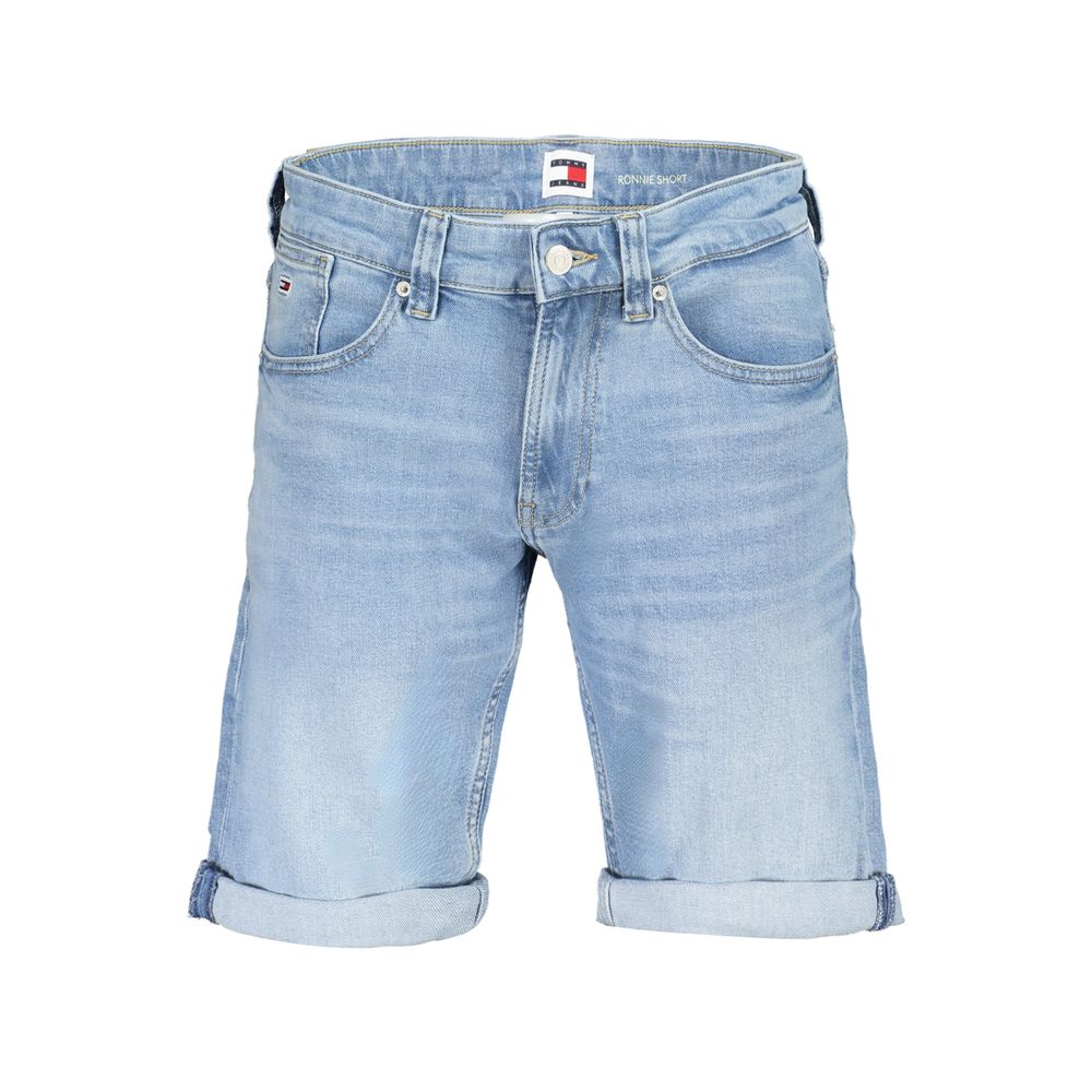 Tommy Hilfiger Azzurro Cotton Mens Short | Regal Royce