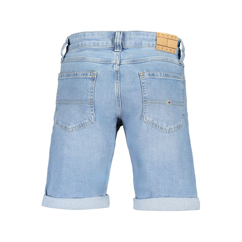 Tommy Hilfiger Azzurro Cotton Mens Short | Regal Royce