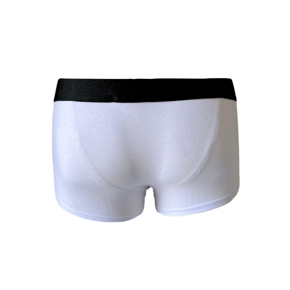 Bikkembergs White Cotton Men's Boxer | Regal Royce