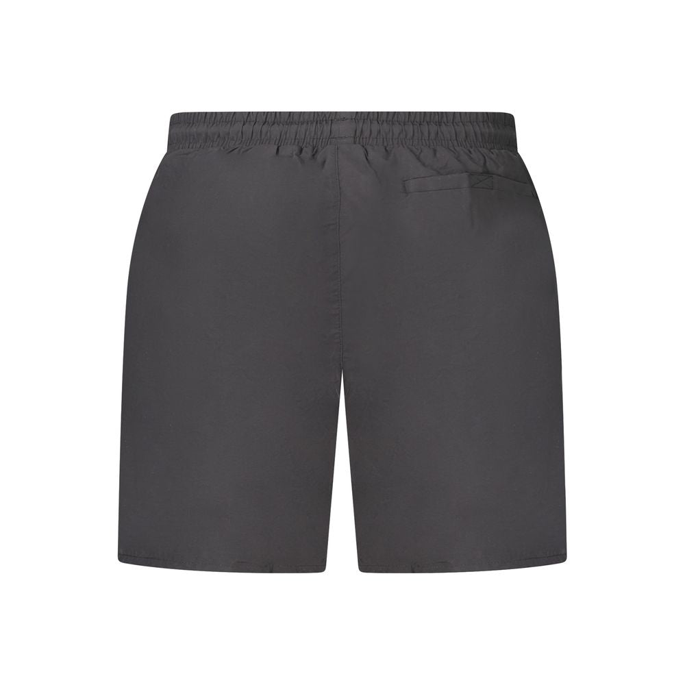 Napapijri Black Polyamide Men's Swim Boxer | Regal Royce