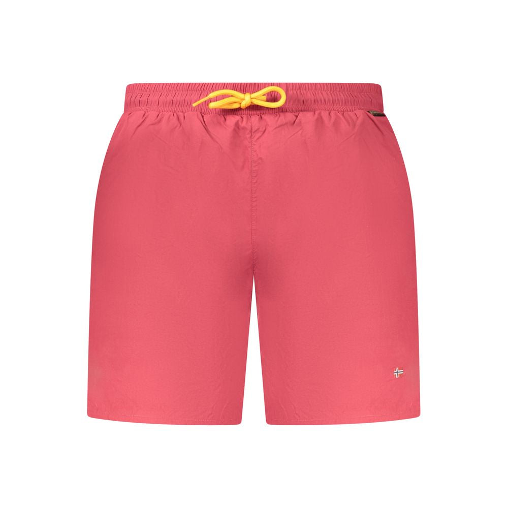 Napapijri Rosso Poliammide Men's Swim Boxer | Regal Royce