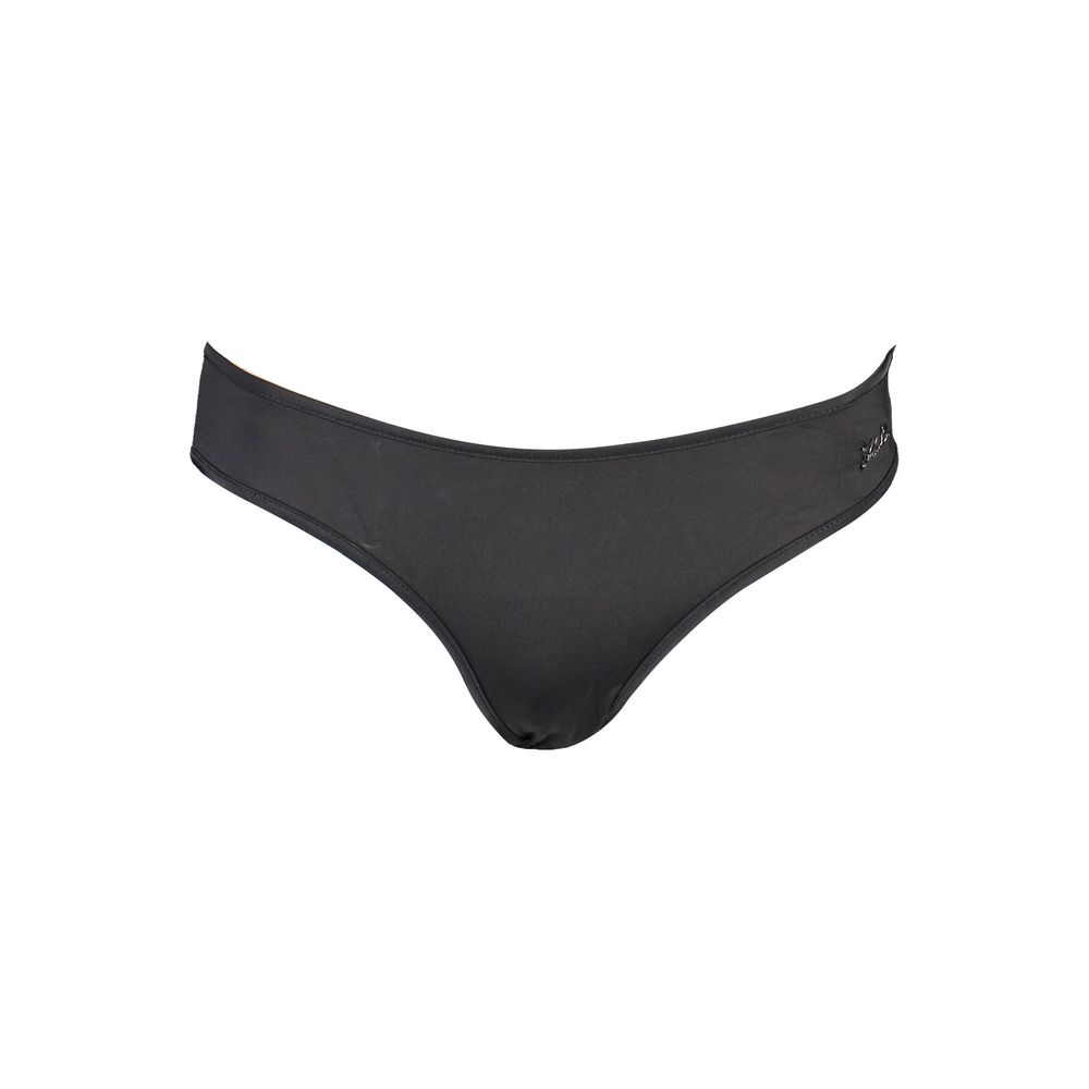 Karl Lagerfeld Black Polyamide Women's Swim Briefs | Regal Royce