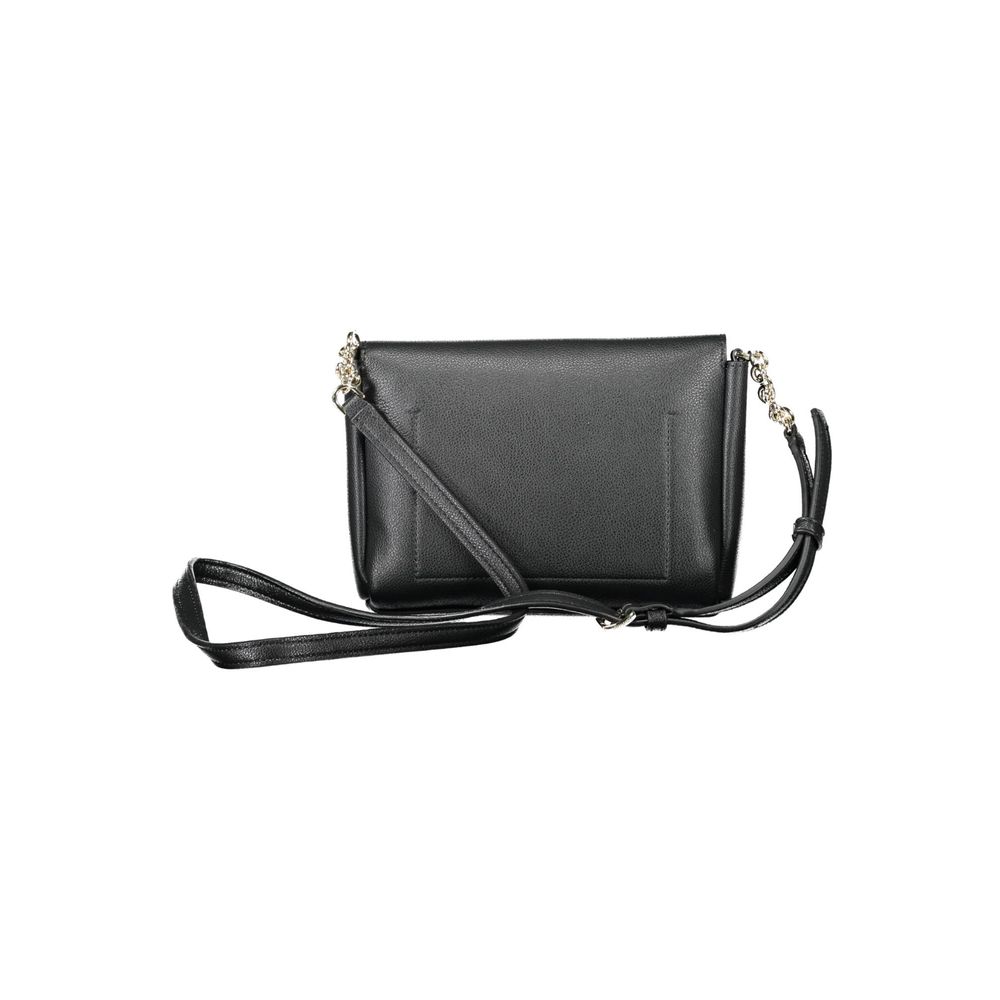 Calvin Klein Black Polyurethane Women Shoulder Bag | Regal Royce