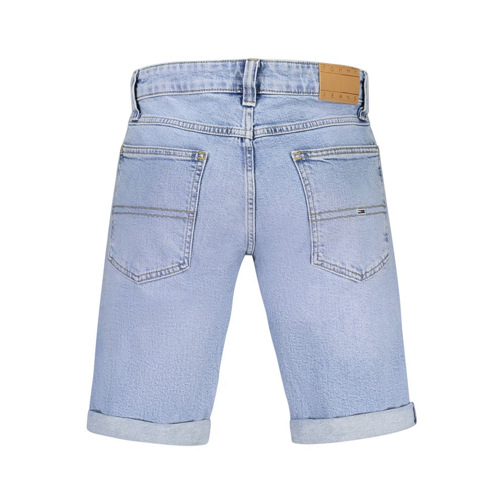 Tommy Hilfiger Azzurro Cotton Men's Shorts | Regal Royce